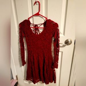 American Eagle Outfitters Laced Mini Dress